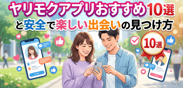 ヤリモクアプリおすすめ10選と安全で楽しい出会いの見つけ方